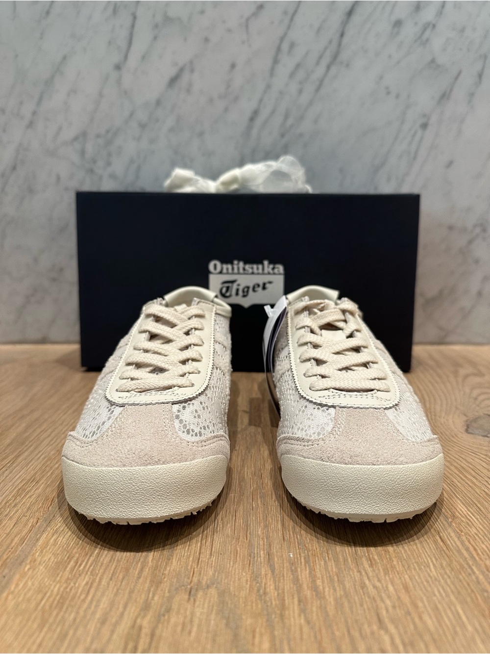 NWT Onitsuka Tiger Mexico 66 Lace Sneakers in Birch - Picture 3 of 14